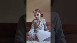 how to make a dog mask out of a human mask pt 1 [upl. by Canty698]