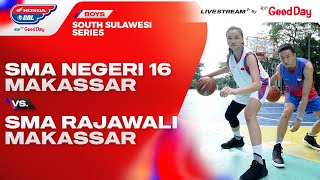 SMAN 16 MAKASSAR VS SMA RAJAWALI MAKASSAR [upl. by Elyk]