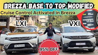 Brezza Cruise Control Activated✅ Breeza Genuine Accessories with 95OFF✅Brezza best Modification [upl. by Clifton]