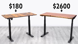 Cheap vs Expensive Standing DesksWorth 15x More Money [upl. by Elysha188]