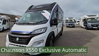 Chausson X550 Exclusive Line Used Automatic Motorhome [upl. by Gere]