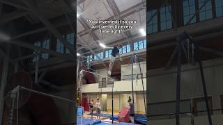 I may have invented it but not perfected it 😅 gymnastics gymnast sports olympics fails fail [upl. by Jamin]