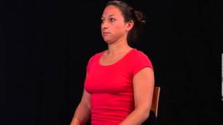 Exercise for Neck Pain Cervical Retraction amp Extension in sitting [upl. by Pulcheria]