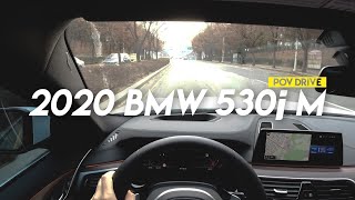 2020 BMW 530i M Spt Plus 1인칭 주행✔ [upl. by Giralda]