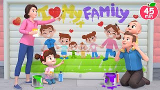 Family Members Song More Lalafun Nursery Rhymes amp Kids Songs [upl. by Aileon]