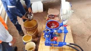 Prueba Centrifuga Purificadora MAB 103 Alfa Laval [upl. by Eula]