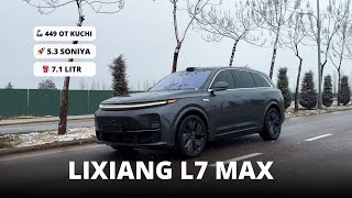 Li L7  Qisqacha TESTDRIVE  LIXIANG BU YIL YANA TRENDGA CHIQDI  Gabarituz [upl. by Lacefield622]