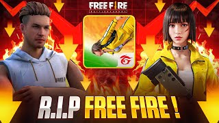 FREE FIRE THE END 😭 FREE FIRE DOWNFALL REASON  Why Free Fire Ban in India [upl. by Hendrick191]