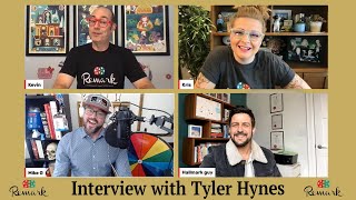 Remark Interview with Tyler Hynes  quotAlways Amorequot  HALLMARK [upl. by Neevan]