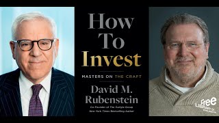 David Rubenstein  How to Invest Masters on the Craft [upl. by Semreh716]