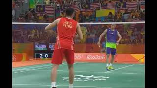 Revenge from Lee Chong Wei in Olympic Rio 2016  MS Semifinal [upl. by Onez92]