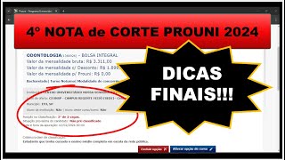 Nota de Corte Prouni 2024  Classificação Prouni  Enem  Bolsa prouni Situação Provisória Prouni [upl. by Missy]