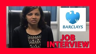 Barclays Interview 1 Interview Expeience Suggestions and Tips [upl. by Marinna972]