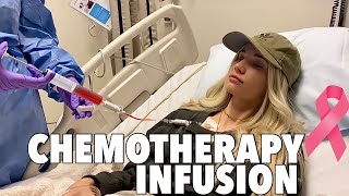 A Day In The Life Of A Cancer Patient  Chemotherapy Infusion [upl. by Skelton256]