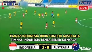 🔴 LIVE RCTI TIMNAS Indonesia VS Australia Kualifikasi Piala Dunia 2026 Round 3 [upl. by Waite]