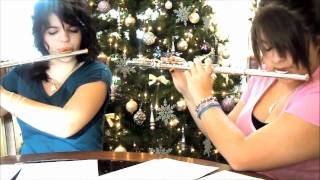 Carol Of The Bells   Flute Duet [upl. by Ambrose775]