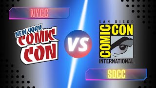 SDCC vs NYCC Which Comic Con is for You [upl. by Nnaegroeg213]