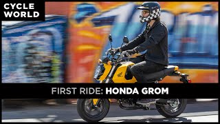 2022 Honda Grom  First Ride [upl. by Liahus948]