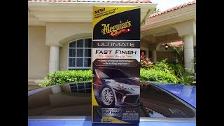 Meguiars Ultimate Fast Finish Review on my Honda Prelude [upl. by Roch]