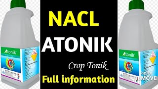 Atonik  NACL Industries  नागार्जुन क्रॉप टॉनिक अटोनिक  Sodium Para  Nitro phenolate 03 sl [upl. by Ereveniug836]