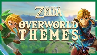 The Legend of Zelda  All OVERWORLD Themes 19862017 [upl. by Eidnam]