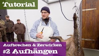 2 Aufhängen  Lehrgang Aufbrechen amp Zerwirken [upl. by Harlen]