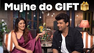 Why Shivangi Joshi asked for a gift from Kushal Tandon A special interview  Yrkkh [upl. by Ecertal]