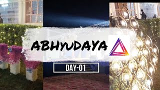 Abhyudaya Day1 VLOG  MMMUT  CHIRAG RAI [upl. by Eladnwahs]