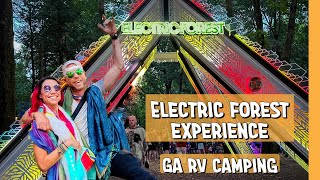 ⚡️ ELECTRIC FOREST 2023 EXPERIENCE 🌲  4 DAY MUSIC FESTIVAL GUIDE  FULLTIME RV LIFE VLOG [upl. by Eadith]