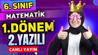 6Sınıf Matematik 1Dönem 2Yazılıya Hazırlık 📝 yazılıhazırlık [upl. by Tessy]