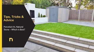 Porcelain vs Natural Stone Paving – Which Is Best [upl. by Aikyt103]