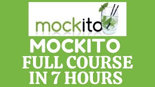 Mockito Full Course in 7 Hours Beginner to Pro [upl. by Andy]