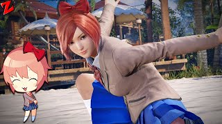 I made Sayori in Tekken 8 [upl. by Einolem214]