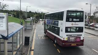 Lothian Buses Route 21 Royal Infirmary  Gyle [upl. by Selfridge]