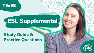 TExES ESL Supplemental 154 Study Guide  Practice Questions [upl. by Asaret23]