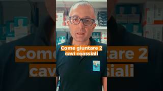 Come giuntare due cavi coassiali [upl. by Skippie]