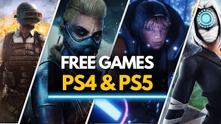 TOP 50 Best Free PS4 amp PS5 Games You Must Play [upl. by Ydniahs]