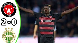 FC Midtjylland vs Ferencvaros 20 Highlights  Qualification Champions league 2024 eFootball Game [upl. by Sebbie]