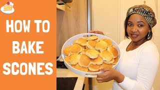 HOW TO BAKE SCONES  Bake With Leendos Kitchen  South African YouTuber [upl. by Goldenberg]