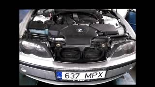 BMW 316i e46 18 B mootoriketi vahetus  engine chain change  зaменa цепи двигателя [upl. by Ilek941]