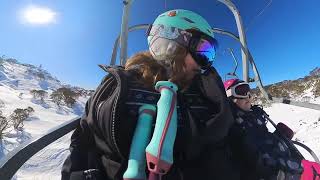 Ski Season  Perisher  2024  week 4  part 1 [upl. by Hcab]