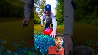 balloon with orbee ASMR ❤️💙💚  Balloon Experiment short viral trending balloon experiment [upl. by Kress826]