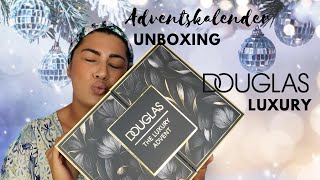 Douglas Luxury Adventskalender 2024 Unboxing  Adventskalender 2024 Unboxing l Elanhelo [upl. by Eppes142]