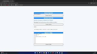Generador de Ejercicios y Verificador de Código Entregable [upl. by Fanchet939]