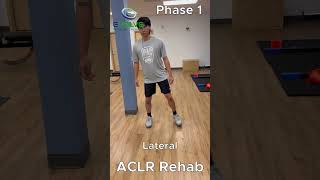 ACLR Rehab Improving Dynamic Stability with Walking  Change of Direction  Phase 1 [upl. by Yellhsa]