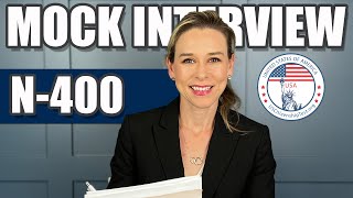 2024 US Citizenship Mock Interview  N400 Interview Simulation [upl. by Nylirrehs]