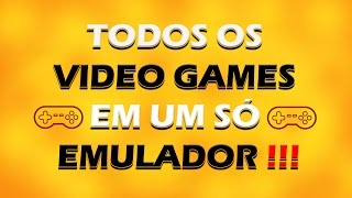 Emulador Todos Os Consoles Em Um Só Emulador [upl. by Tongue]