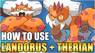 Best Landorus Therian Moveset Guide  How To Use Landorus Competitive VGC Pokemon Scarlet Violet [upl. by Enetsirhc744]