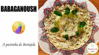 Como fazer BABAGANOUSH  Pasta de Berinjela [upl. by Leunamnauj]