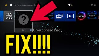 Fix Game Disc unrecognized on ps4 with best method and all solutions [upl. by Ethben453]